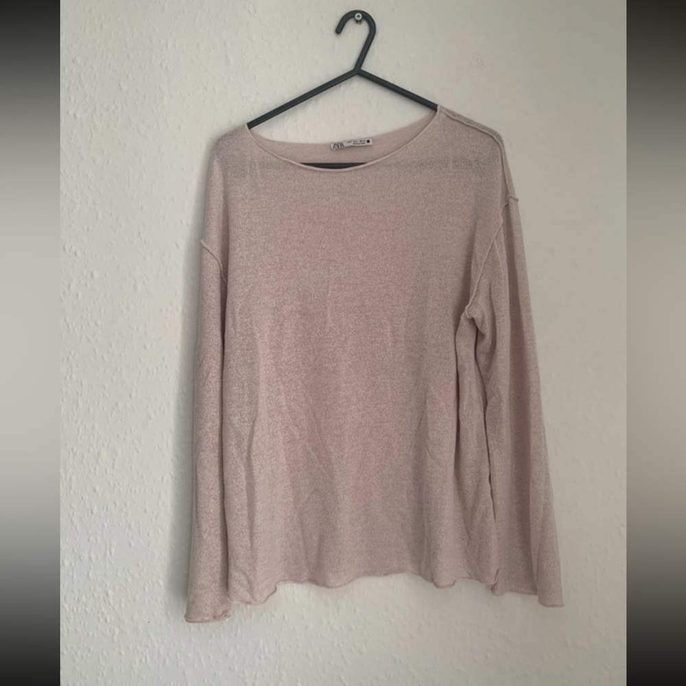 Zara small rose pink jumper - Picture 1 of 3